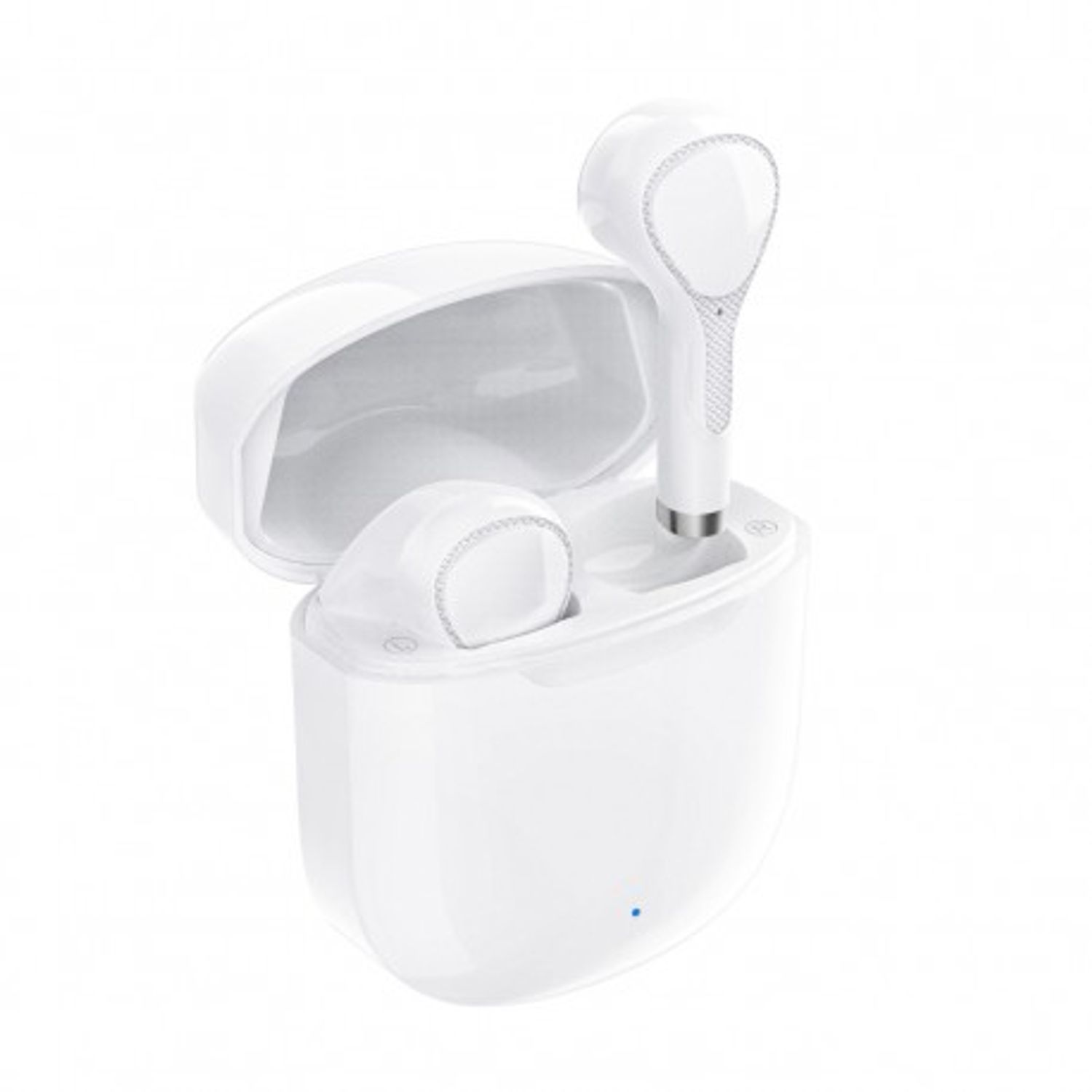 Casti Smart Techstar&reg; TWS S19 , Wireless, Bluetooth V5.0, HD Audio, Touch, IPX5, iOS, Android, 300mAh, Type-C, Alb fotografia produsului View 2 L