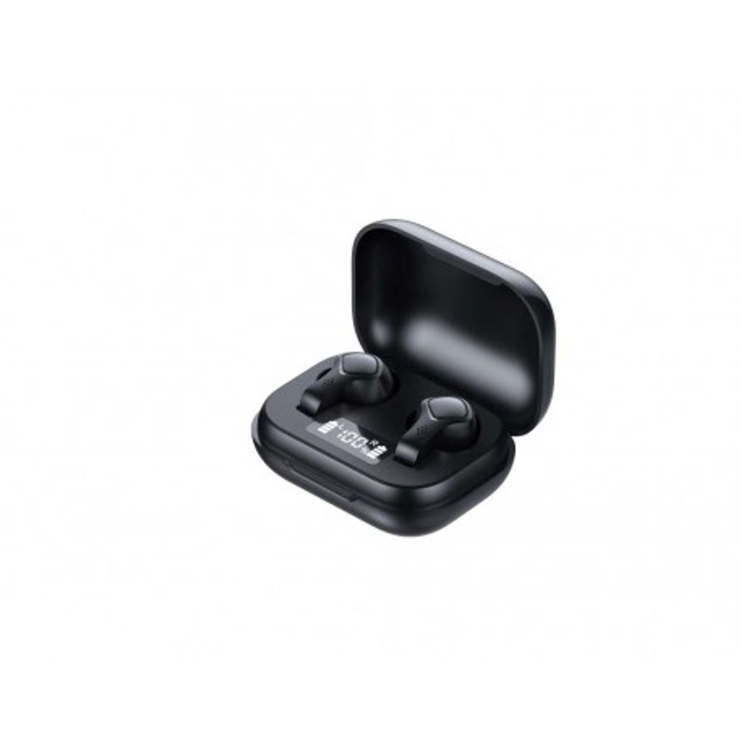 Casti Smart Techstar&reg; TWS S20 , Wireless, Bluetooth V5.0, HD Audio, Touch, IPX5, iOS, Android, 300mAh, Type-C, Negru fotografia produsului View 4 L