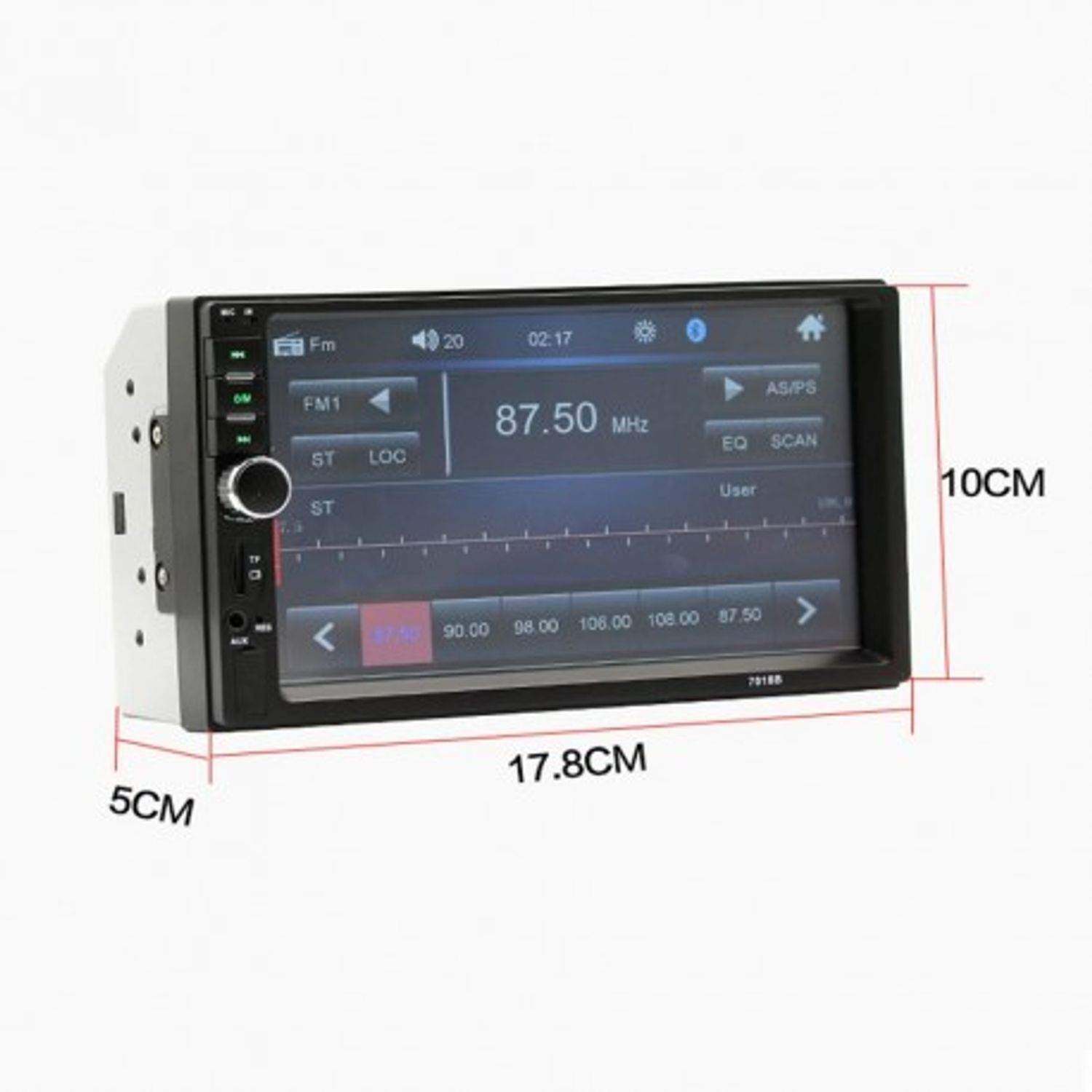 MP5 Player Auto Universal 7018B, WinCE, Camera Marsarier, Ecran HD Touch 7", Comenzi Volan, Telecomanda, MirrorLink, Bl fotografia produsului View 7 L