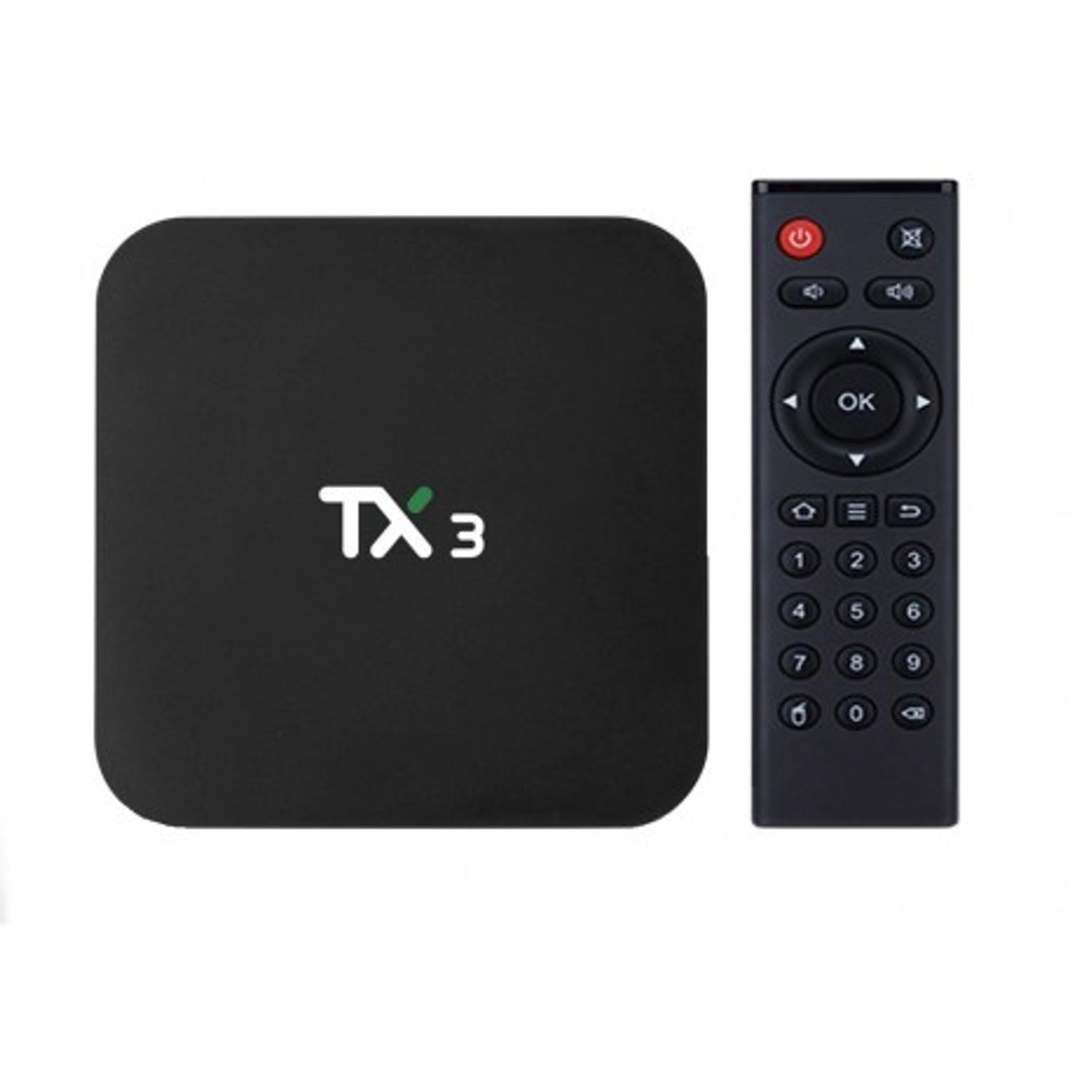 Mini PC TV Box TX3, Android 9, 8K, 2GB RAM, 16 GB ROM, Procesor Quad Core, Wi-Fi, Bluetooth, HDMI, Ethernet fotografia produsului View 7 L