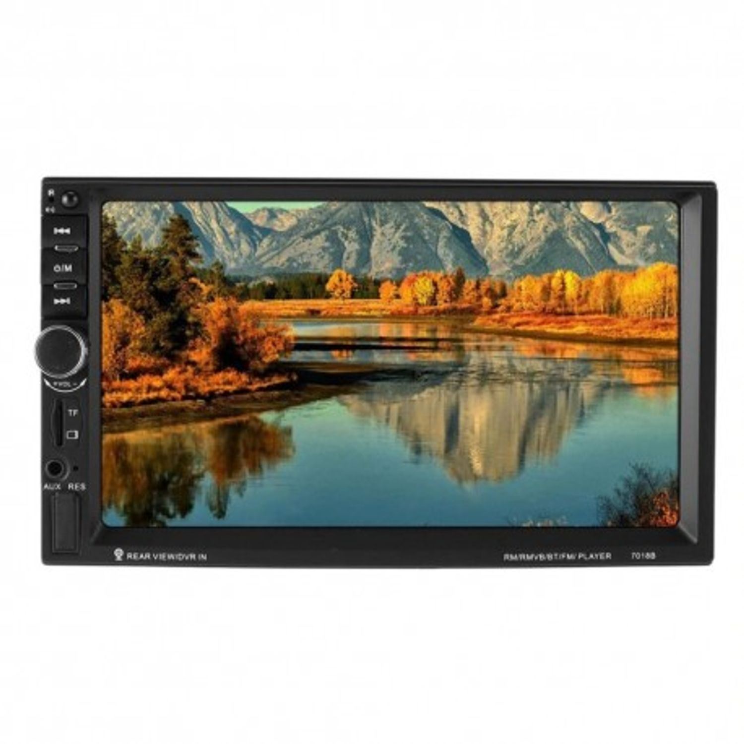 MP5 Player Auto Universal 7018B, WinCE, Camera Marsarier, Ecran HD Touch 7", Comenzi Volan, Telecomanda, MirrorLink, Bl fotografia produsului View 4 L