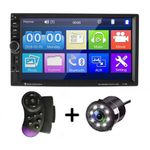 MP5 Player Auto Universal 7018B, WinCE, Camera Marsarier, Ecran HD Touch 7", Comenzi Volan, Telecomanda, MirrorLink, Bl fotografia produsului View 8 S