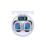 Casti Smart Techstar&reg; TWS S30, Wireless, Bluetooth V5.0, IPX6, HD Audio, Touch, iOS, Android, Type-C, Alb fotografia produsului