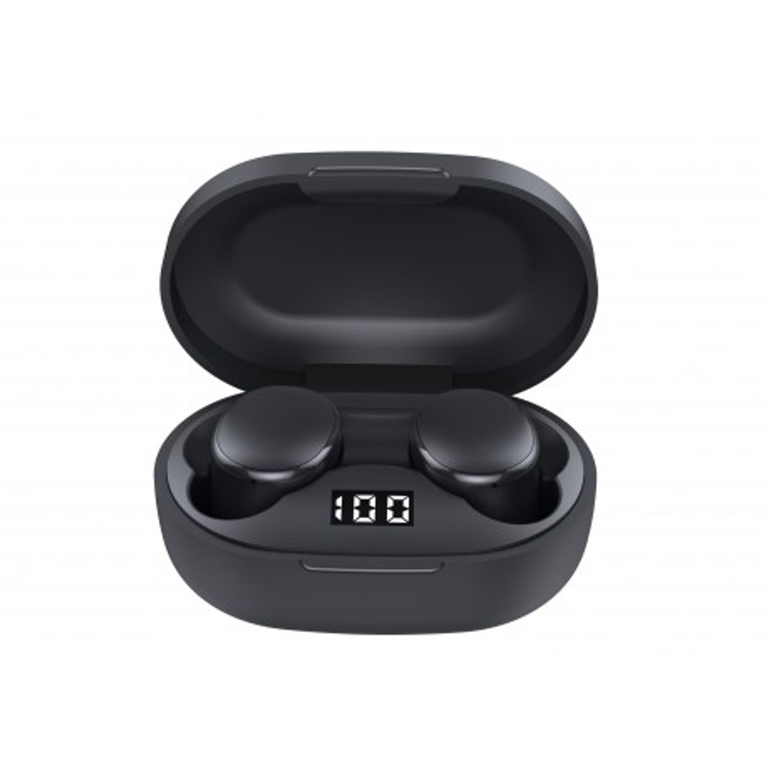 Casti Smart Techstar&reg; TWS S16S, Wireless, Bluetooth V5.0, HD Audio, Touch, iOS, Android, Type-C, Negru fotografia produsului View 9 L