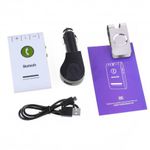 Car Kit Bluetooth Techstar&reg; 6E, Wireless, Bluetooth 4.1, MultiPoint, Microfon Integrat, Acumulator, Difuzor 2W fotografia produsului View 6 S