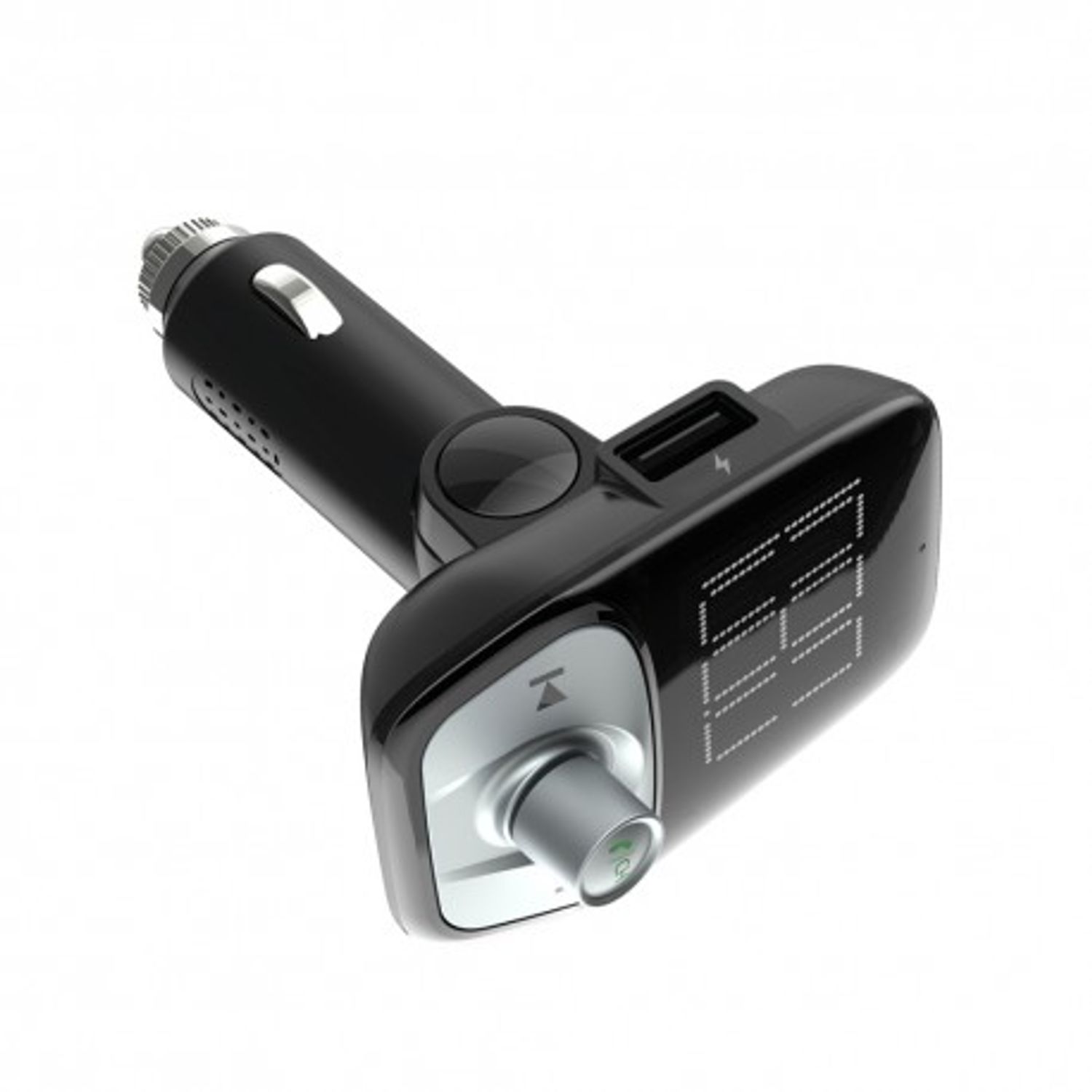 Modulator FM Techstar&reg; T17B, Wireless, Bluetooth 4.2, Microfon Integrat, FM Transmitator, Voltaj Baterie, USB, Slot Mi fotografia produsului View 6 L