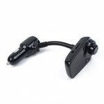 Modulator FM Techstar&reg; T10, Wireless, Bluetooth 4.2, Microfon Integrat, Quick Charge, Afisare Voltaj, Slot MicroSD, AU fotografia produsului View 4 S