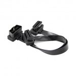 Prelungitor Cablu Techstar&reg;, Adaptor Auto 2 in 1 la OBD2 16 Pin, 30cm fotografia produsului