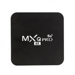 Mini PC TV Box Techstar&reg; MXQ PRO, UltraHD 4K, Quad-Core 64 Bit. 4GB RAM, 512GB ROM, 5G Wireless, Ethernet, Android 10 fotografia produsului View 4 S