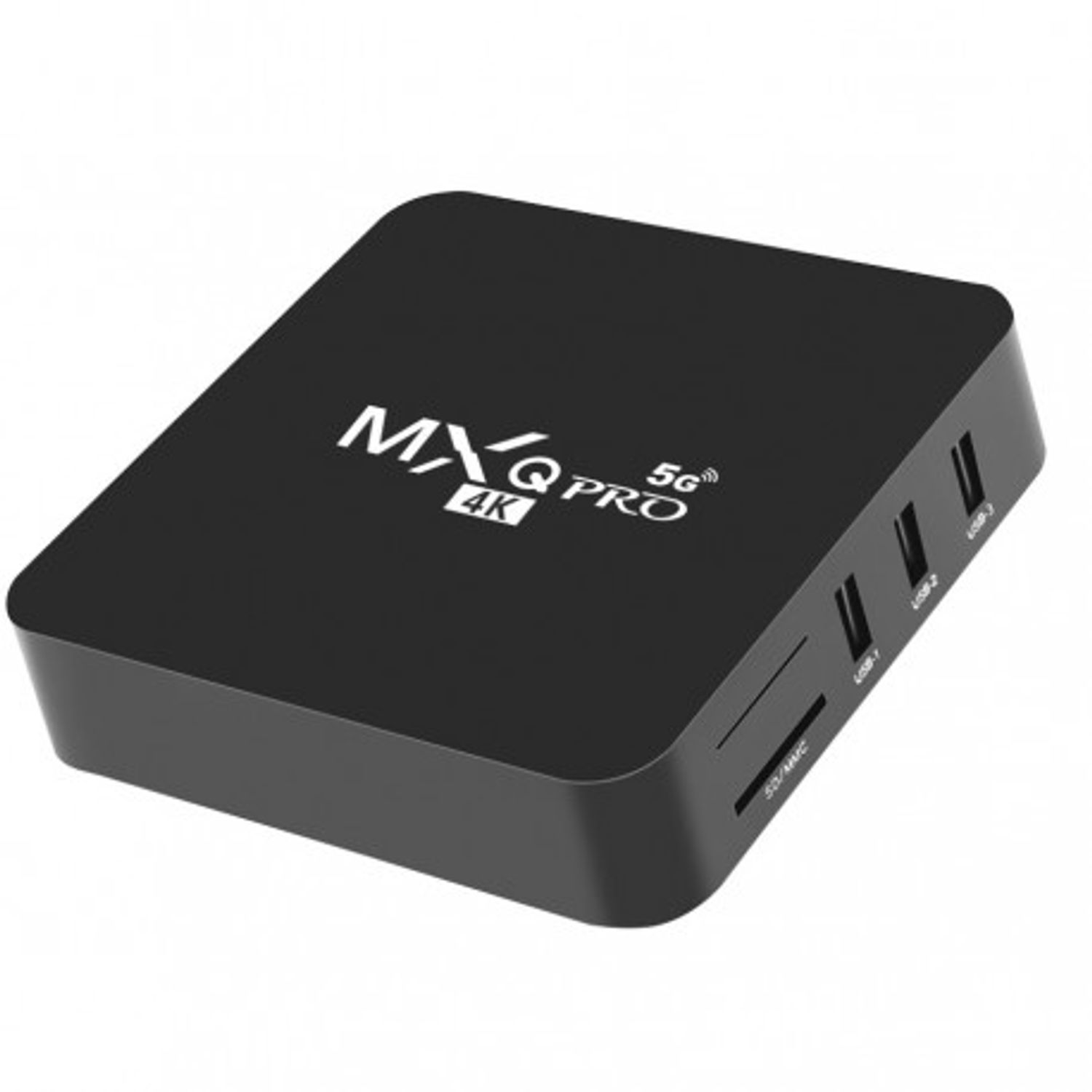 Mini PC TV Box Techstar&reg; MXQ PRO, UltraHD 4K, Quad-Core 64 Bit. 4GB RAM, 512GB ROM, 5G Wireless, Ethernet, Android 10 fotografia produsului