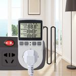 Priza Programabila Techstar&reg; KT3100, Digital Timer, Priza Intrerupator, 230V, 16A, Programabila Timp/Temperatura, Term fotografia produsului View 3 S