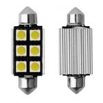 Bec Led Auto Techstar&reg; Festoon, Alb Rece, 6000K, 12V, 720lm, 41mm fotografia produsului View 2 S