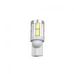 Bec Led Auto Techstar&reg; T10, w5w, COB, Alb Rece, 6000K, 12V, 200 lm fotografia produsului View 5 S