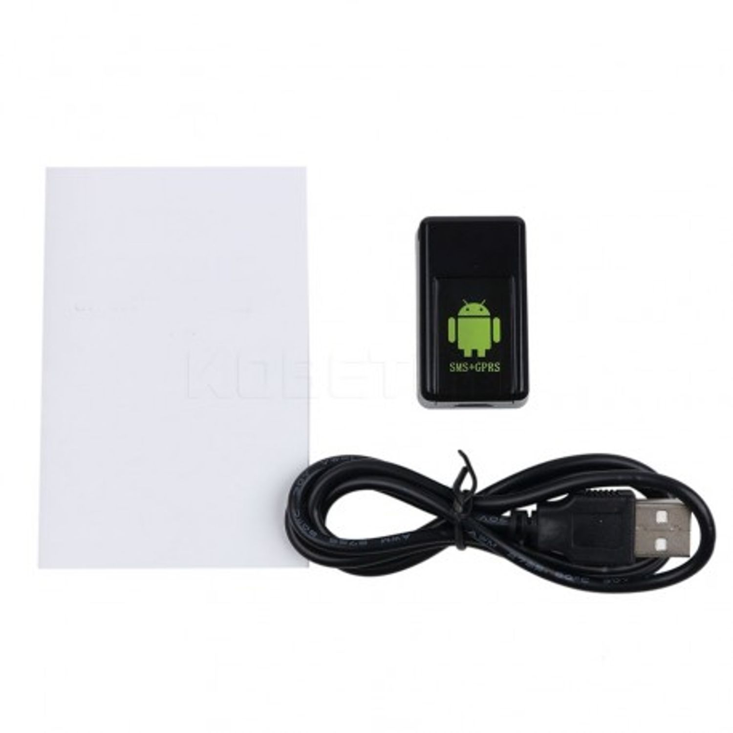Mini GPS Tracker Techstar&reg; GF-08, Localizare GPS, Microfon, MicroSD, SIM GPRS si MMS, Negru fotografia produsului View 6 L