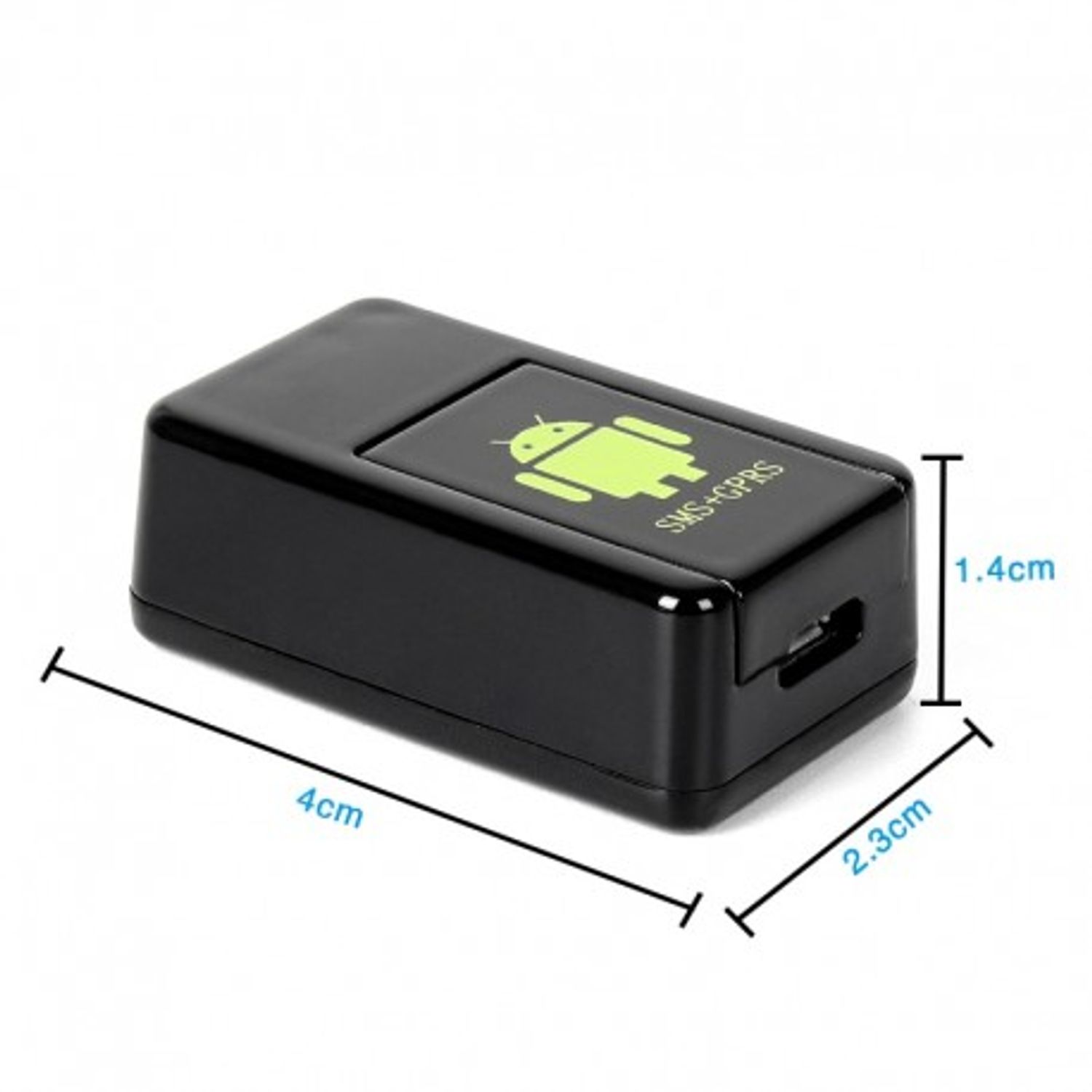 Mini GPS Tracker Techstar&reg; GF-08, Localizare GPS, Microfon, MicroSD, SIM GPRS si MMS, Negru fotografia produsului View 13 L