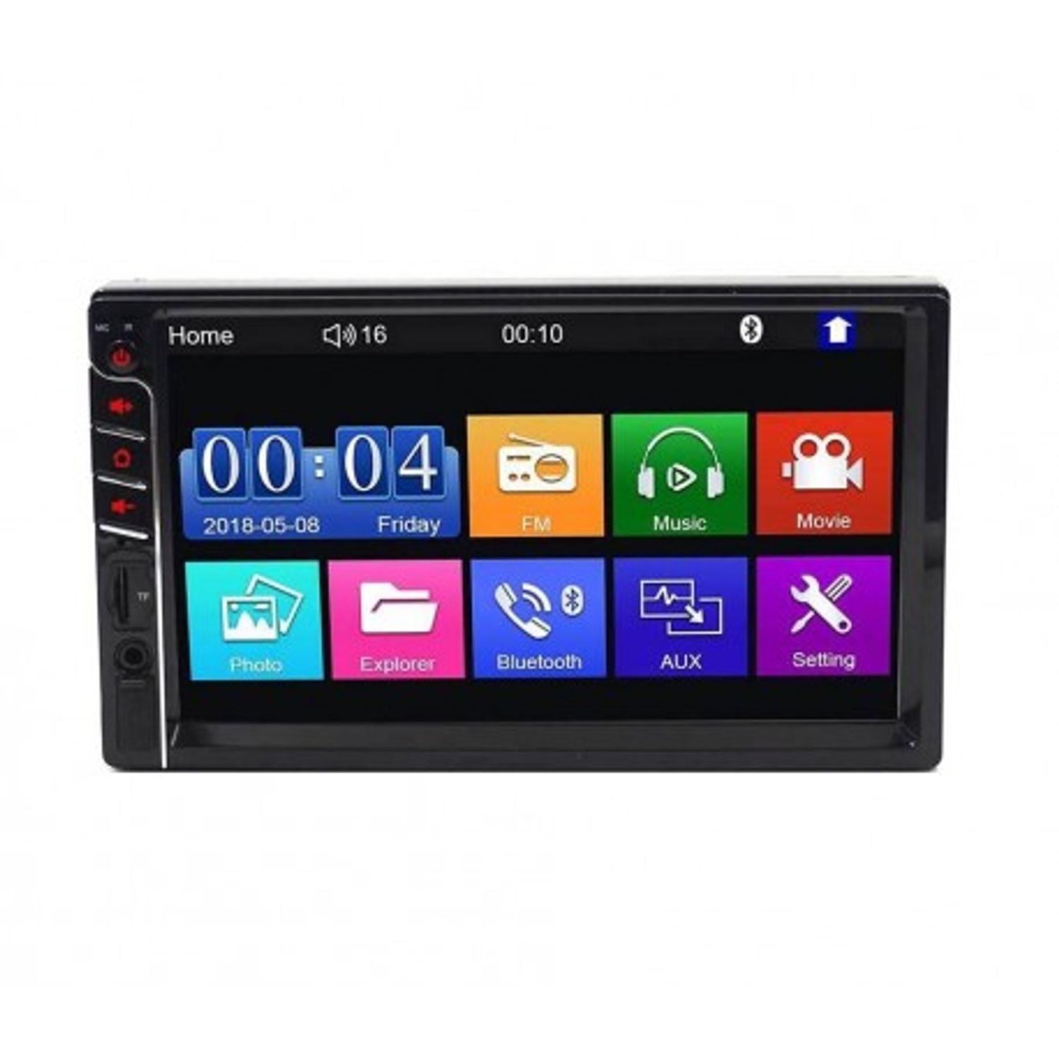 MP5 Player Techstar&reg; 7033, 2DIN, Camera Marsarier, Ecran HD Touch 7", Comenzi Volan, Telecomanda, MirrorLink, Bluetoot fotografia produsului View 7 L