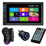 MP5 Player Techstar&reg; 7055, 2DIN, Camera Marsarier, Ecran HD Touch 7", Comenzi Volan, Telecomanda, MirrorLink, Bluetoot fotografia produsului View 5 S