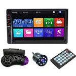 MP5 Player Techstar&reg; 7033, 2DIN, Camera Marsarier, Ecran HD Touch 7", Comenzi Volan, Telecomanda, MirrorLink, Bluetoot fotografia produsului View 9 S