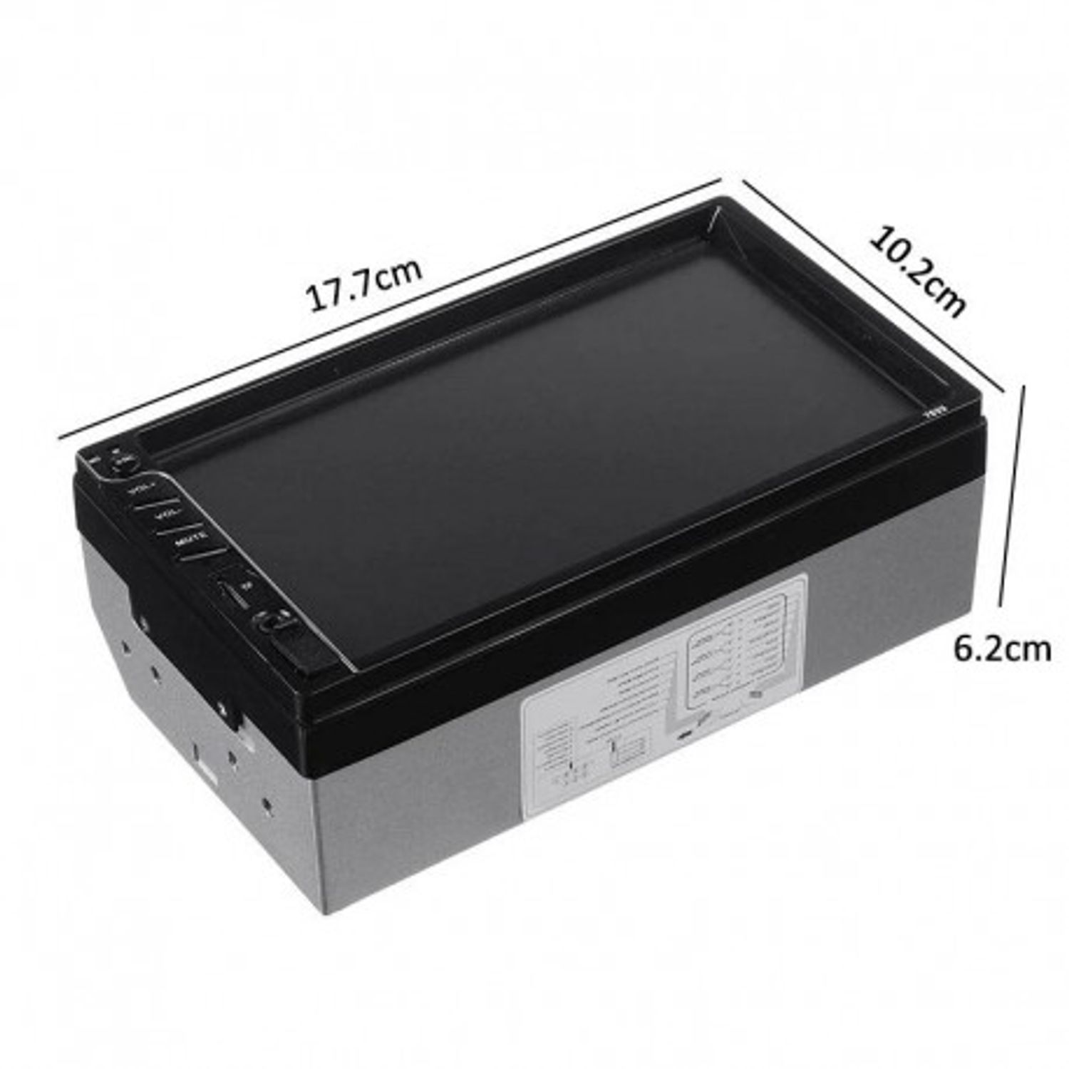 MP5 Player Techstar&reg; 7033, 2DIN, Camera Marsarier, Ecran HD Touch 7", Comenzi Volan, Telecomanda, MirrorLink, Bluetoot fotografia produsului View 10 L