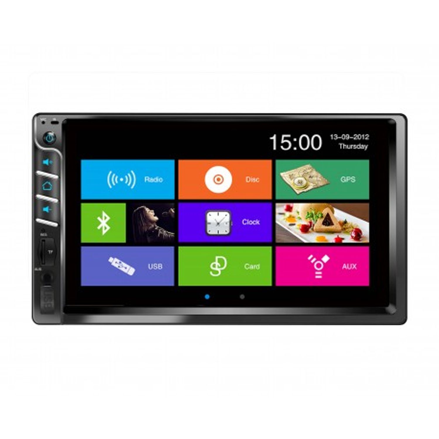 MP5 Player Techstar&reg; 7033, 2DIN, Camera Marsarier, Ecran HD Touch 7", Comenzi Volan, Telecomanda, MirrorLink, Bluetoot fotografia produsului View 12 L