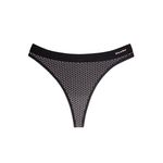 Chiloti dama, Rochena, Tanga, Nylon, 009, Negru, L INTL fotografia produsului