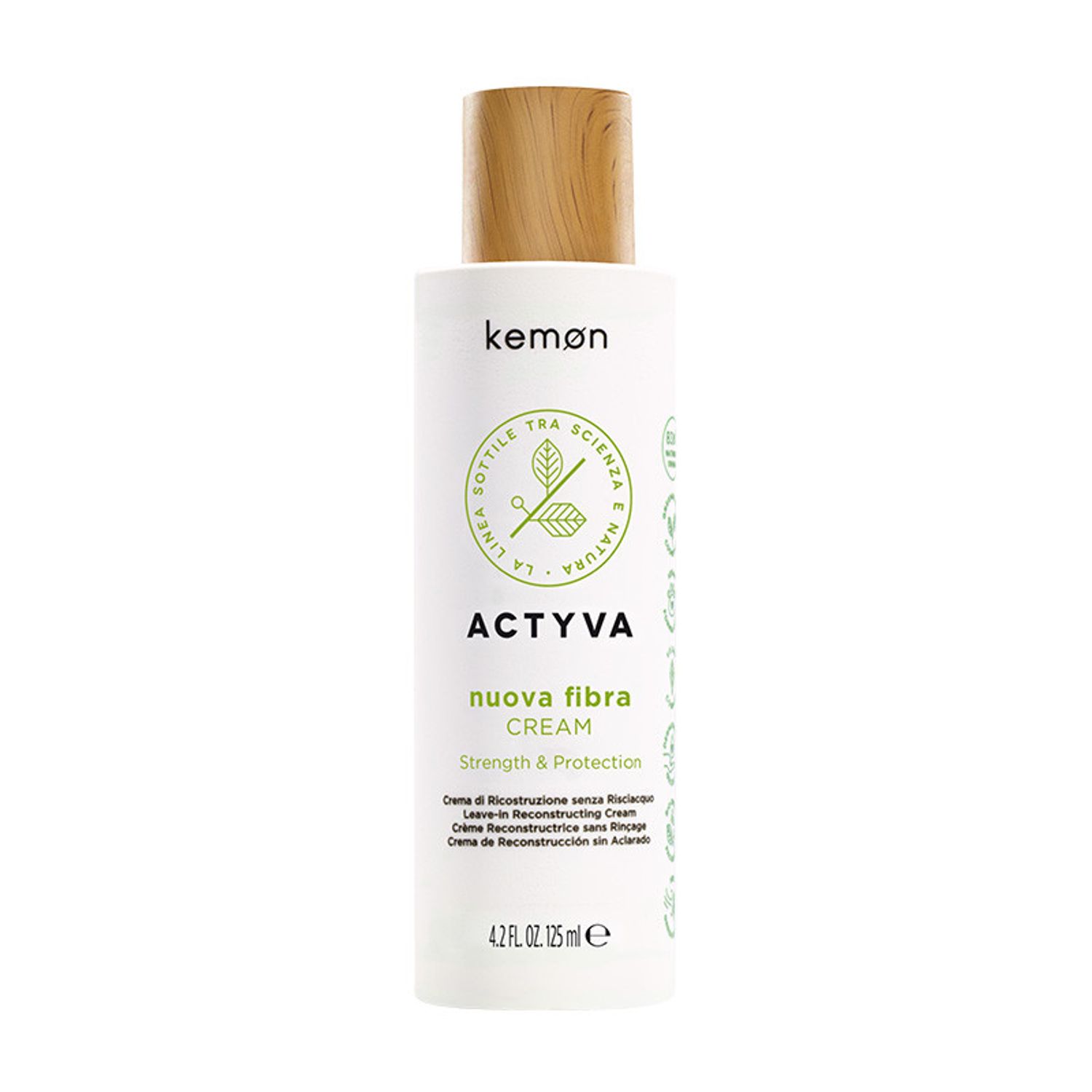 Crema de restructurare Kemon Actyva Nuova Fibra Cream, 125 ml fotografia produsului