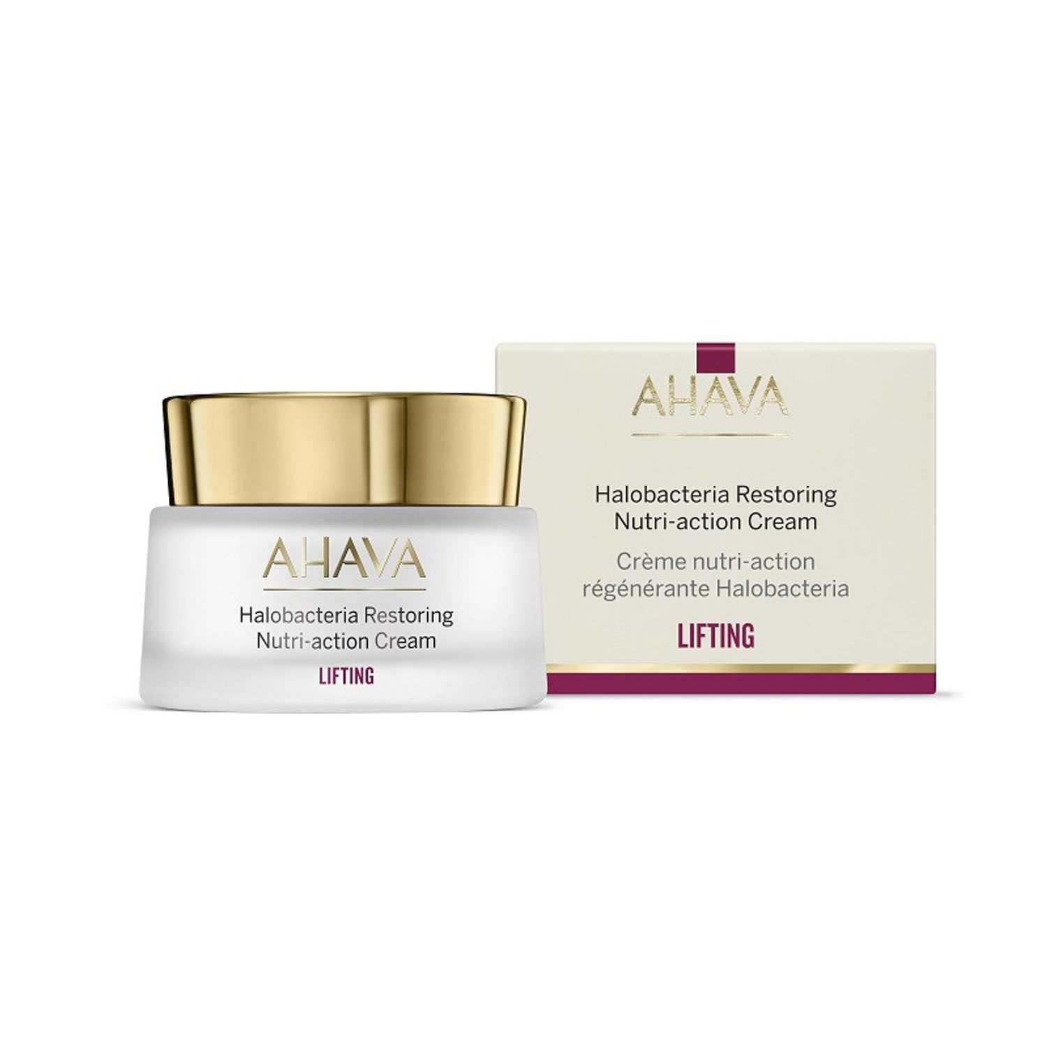 Crema ultra-hranitoare Ahava Halobacteria Restoring Nutri-action, 50 ml fotografia produsului