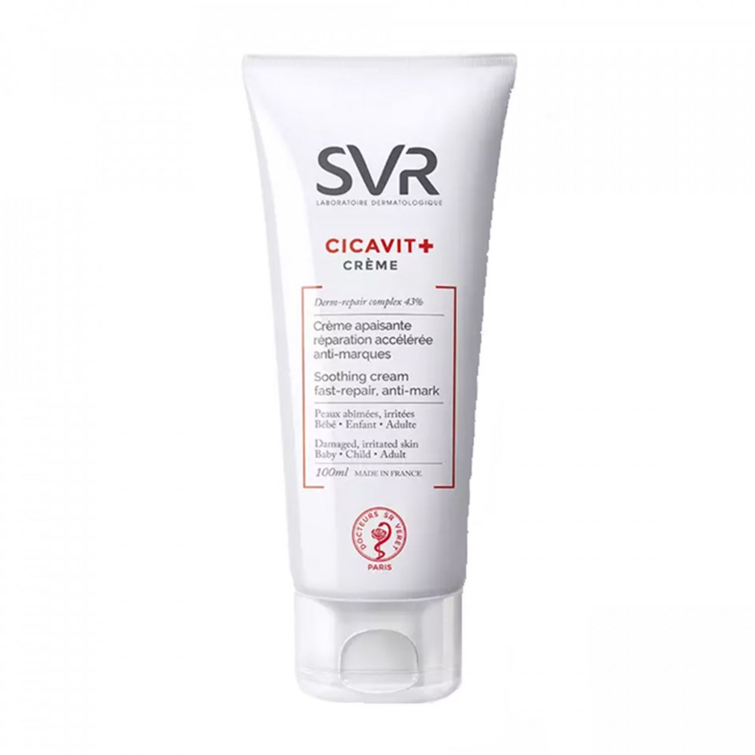 Crema SVR Cicavit+ pentru pielea iritata, 100 ml fotografia produsului