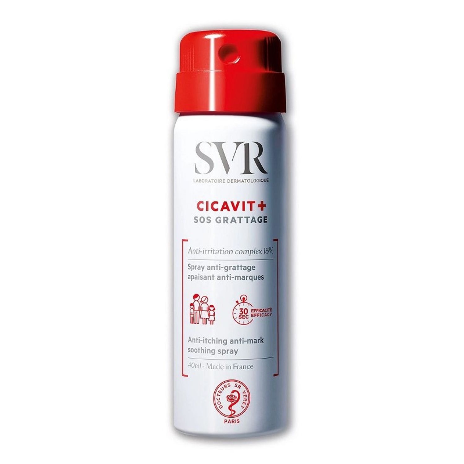 Spray SVR Cicavit+ SOS anti-prurit, 40 ml fotografia produsului