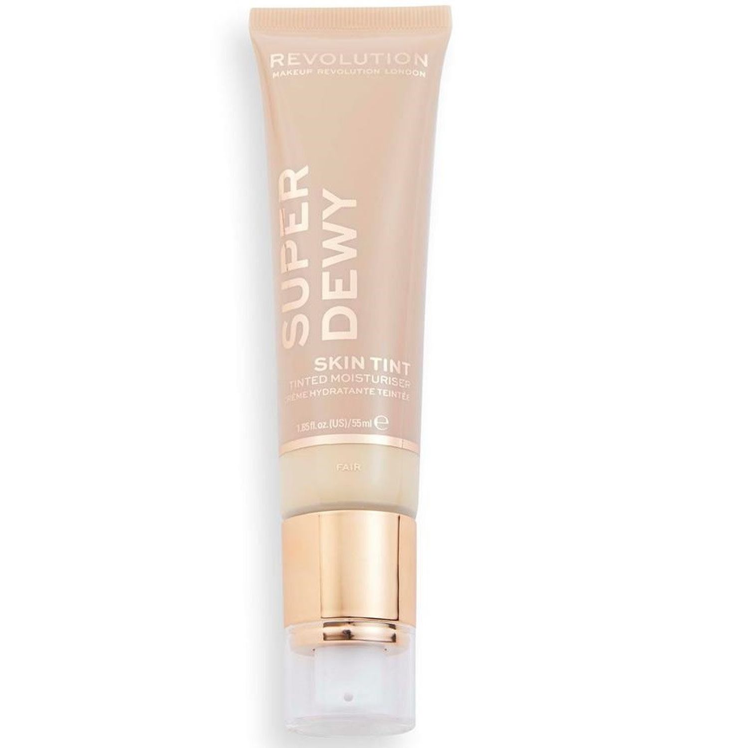 Crema colorata Makeup Revolution Super Dewy, Fair, 55 ml fotografia produsului