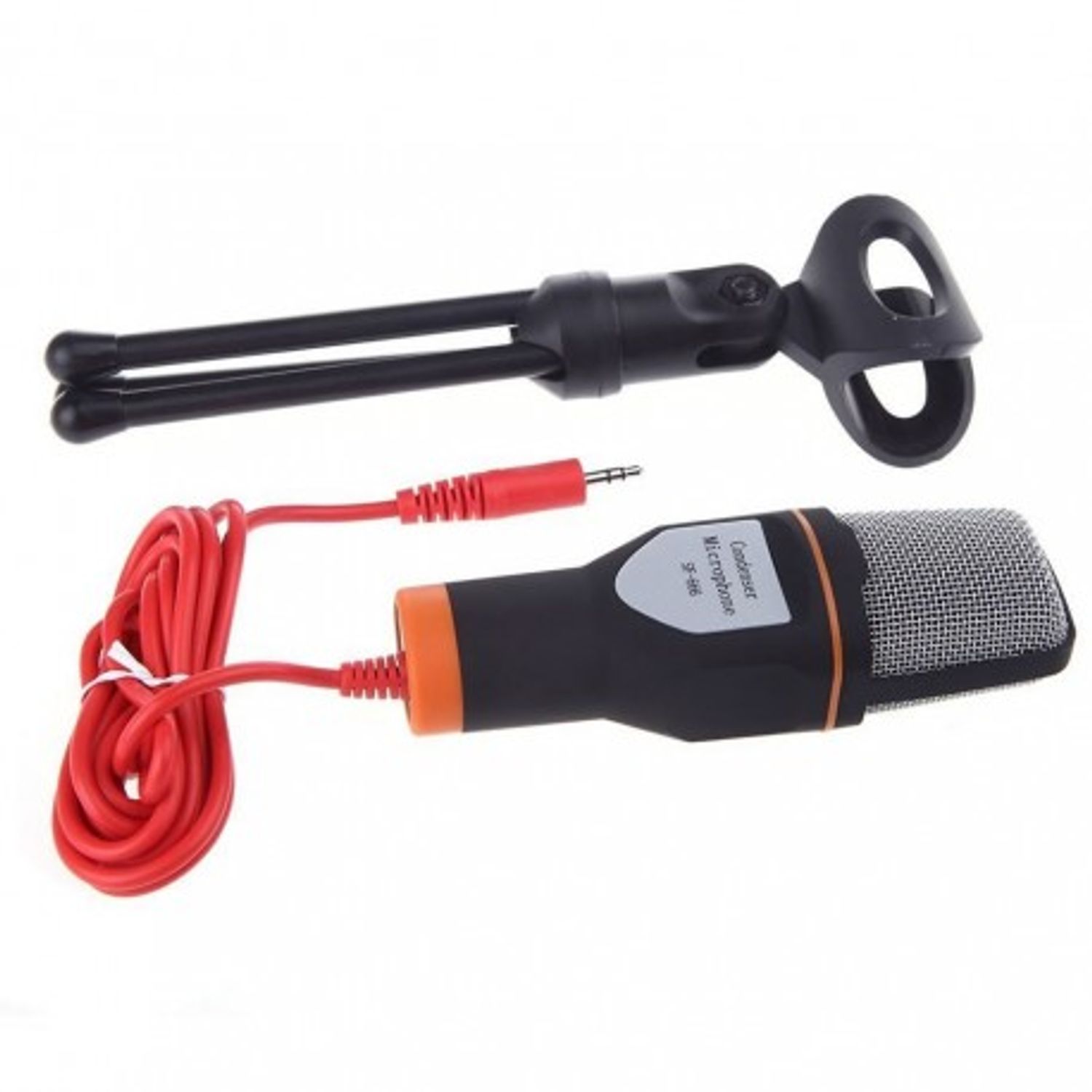 Microfon Profesional SF666 Techstar&reg;, Inregistrare Vocala Si Karaoke, Negru fotografia produsului View 7 L
