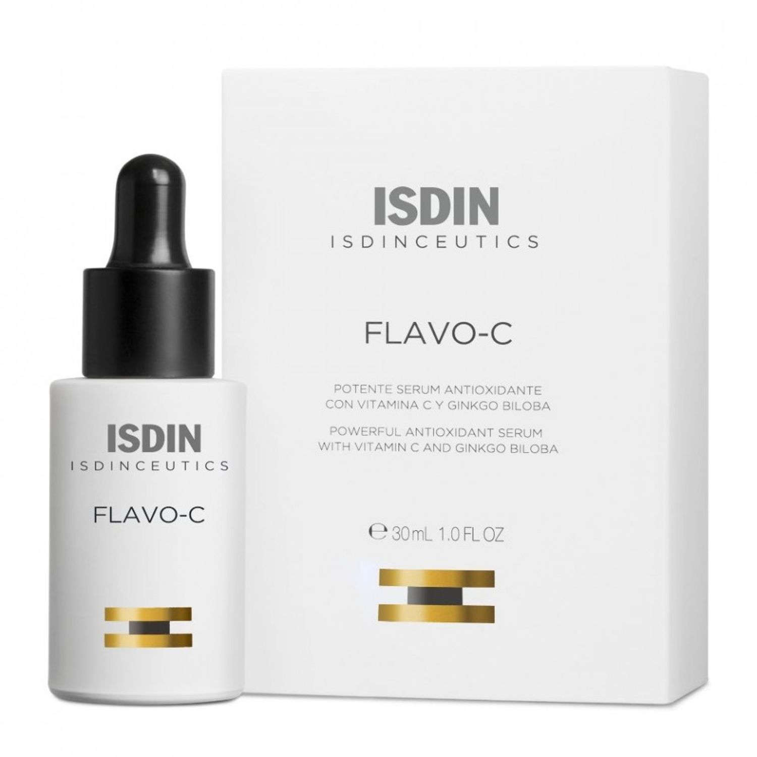 Ser puternic antioxidant Isdin Flavo-C, 30 ml fotografia produsului