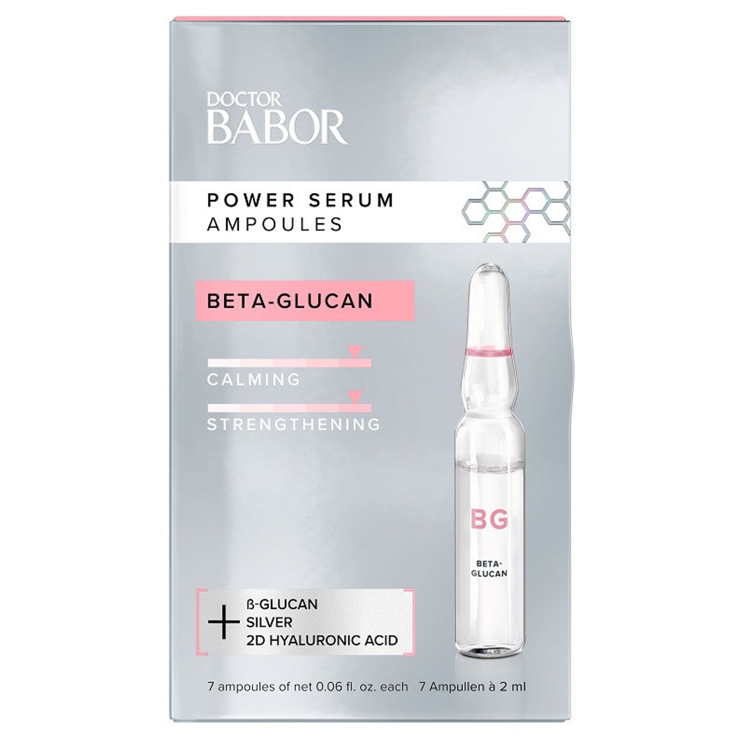 Fiole tratament Doctor Babor, Babor cu Beta Glucan, 7 x 2 ml fotografia produsului