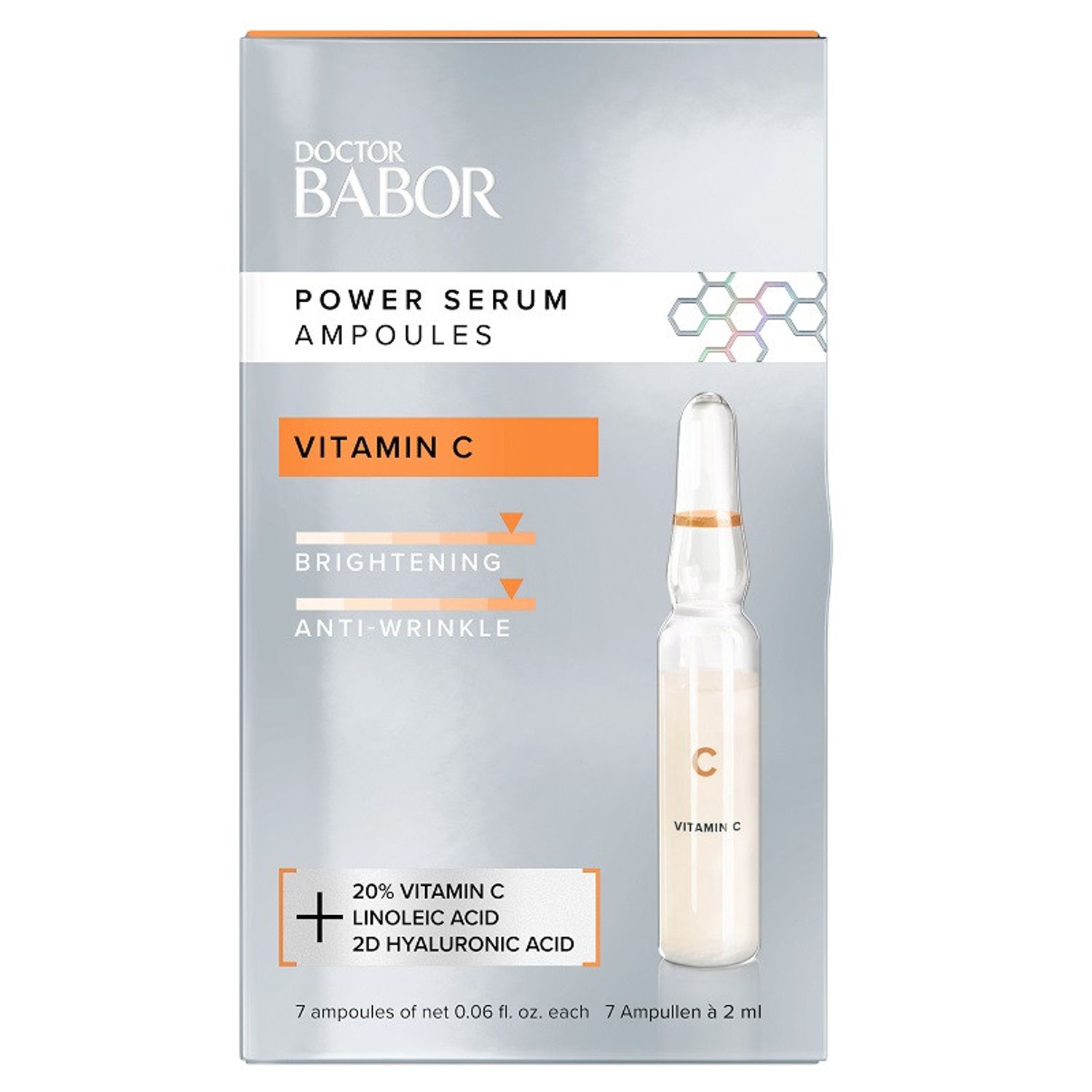 Fiole tratament Doctor Babor cu Vitamina C 20%, 7 x 2 ml fotografia produsului