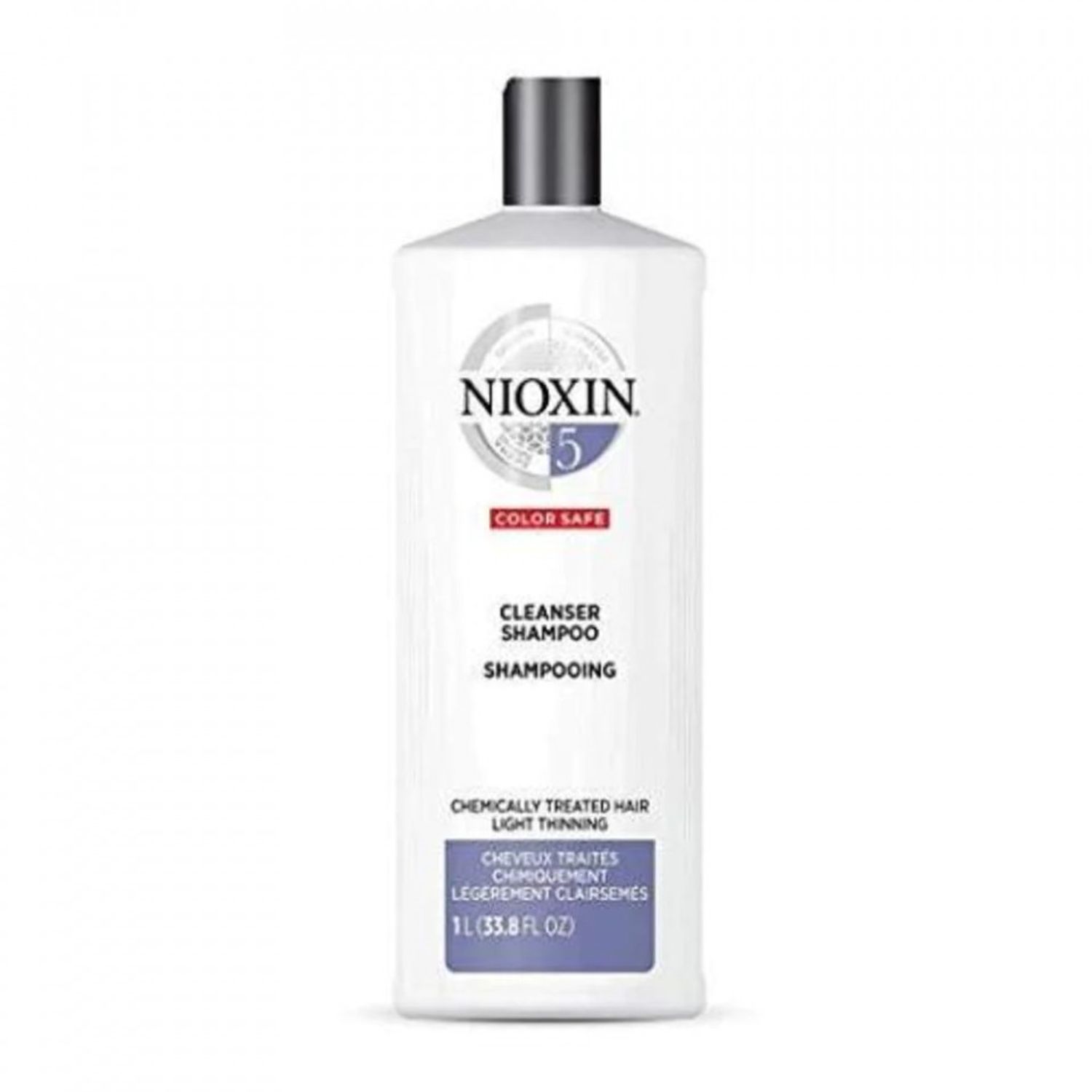 Sampon pentru par normal spre aspru cu aspect subtiat Nioxin System 5, 1000 ml fotografia produsului