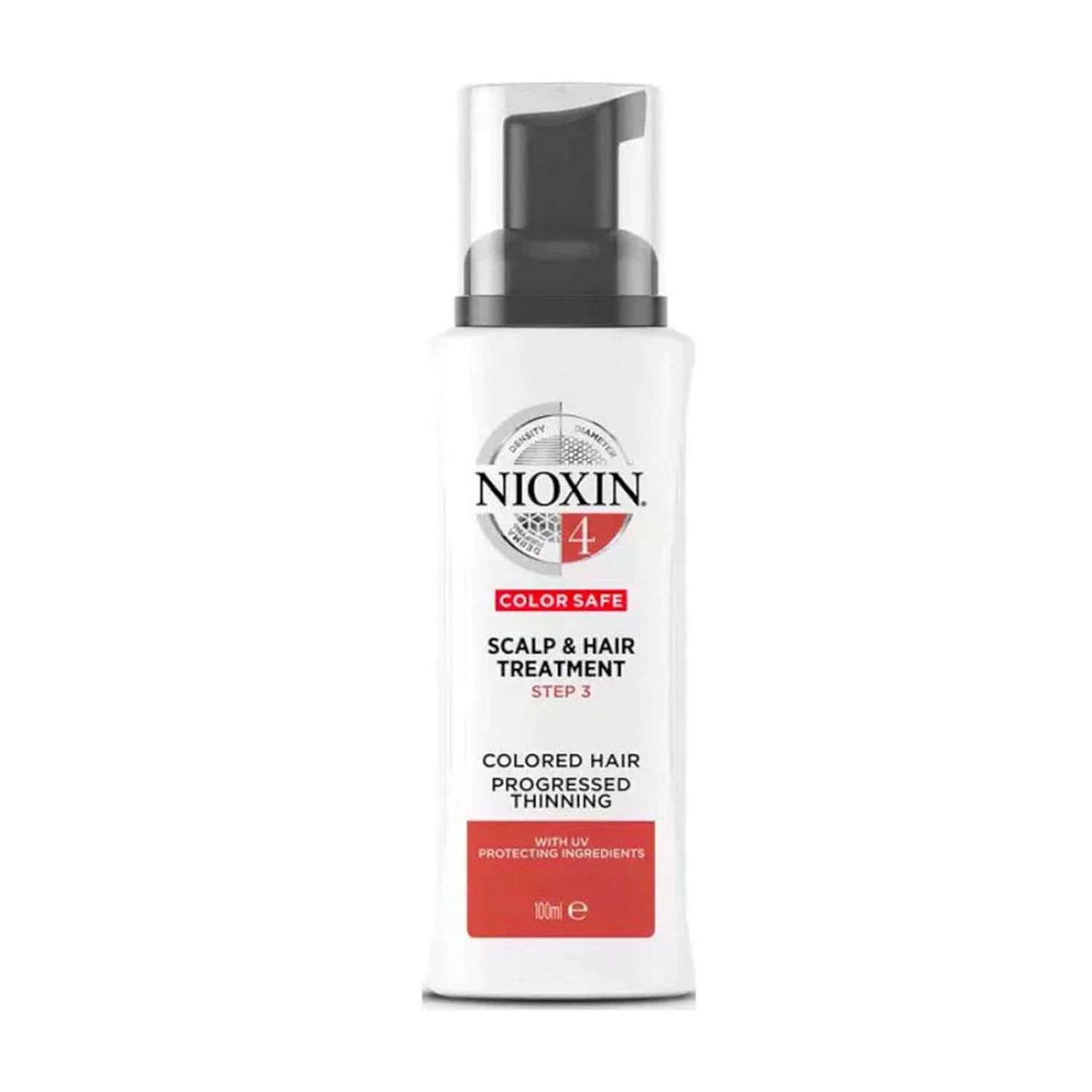 Tratament pentru scalp destinat parului vopsit, impotriva caderii puternice a parului, NIOXIN Treatment System 4, 100 ml fotografia produsului