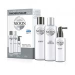 Set Nioxin System 1, Sampon 300 ml + Balsam 300 ml + Tratament 100 ml fotografia produsului