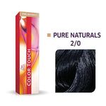 Vopsea de par semipermanenta Wella Professionals Color Touch 2/0 fotografia produsului