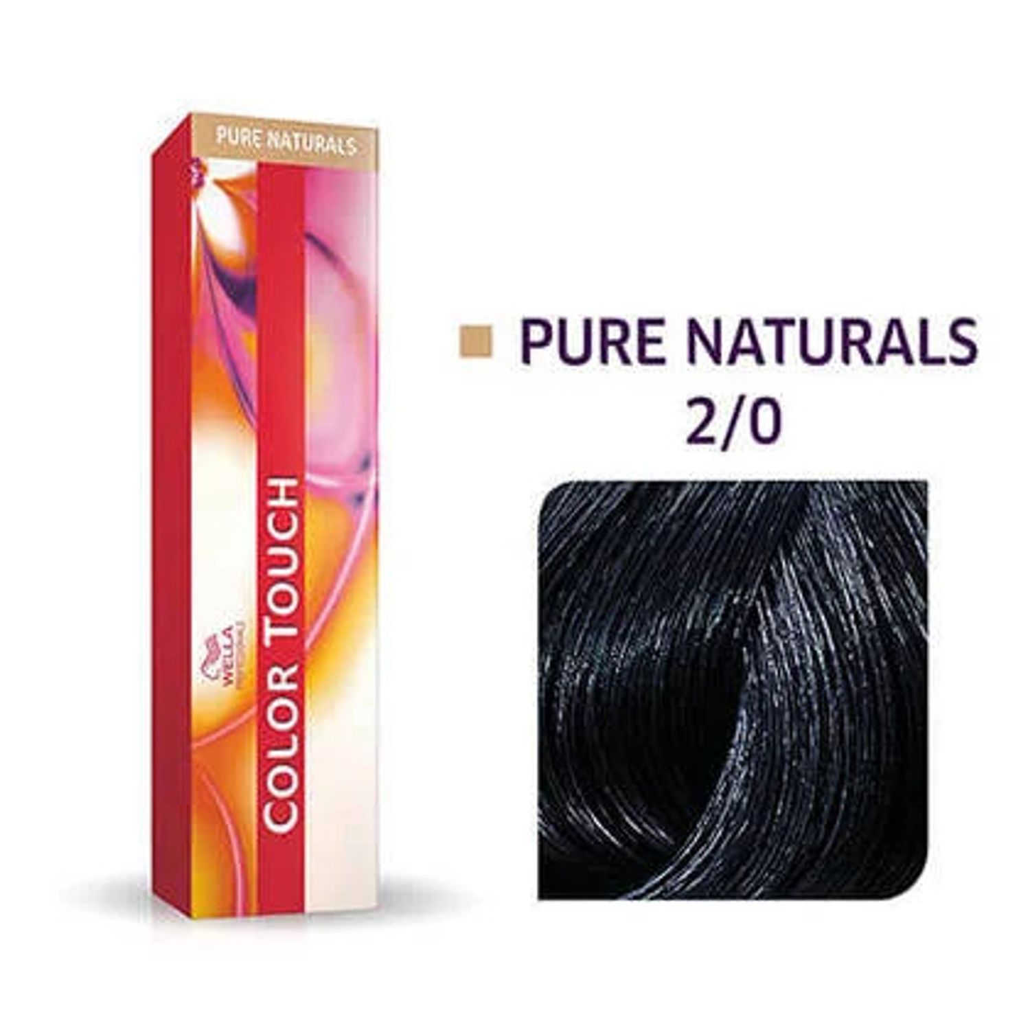 Vopsea de par semipermanenta Wella Professionals Color Touch 2/0 fotografia produsului