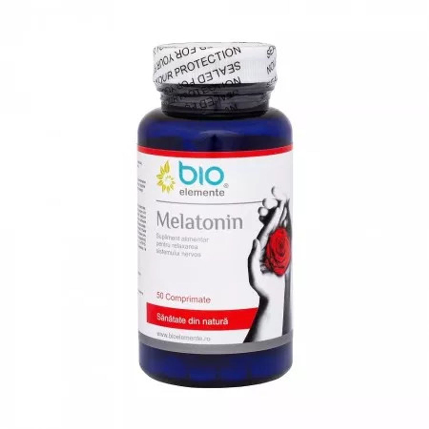 Melatonin 50 comprimate Bio Elemente fotografia produsului