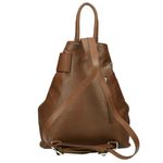 Rucsac pentru dama, Stella GT1760, piele naturala, maro inchis fotografia produsului View 2 S