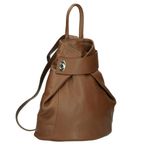 Rucsac pentru dama, Stella GT1760, piele naturala, maro inchis fotografia produsului View 4 S