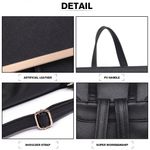 Rucsac dama Lyla GT1777, model negru fotografia produsului View 5 S