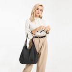 Geanta tote dama Eden GT1780, textil, model negru fotografia produsului View 7 S