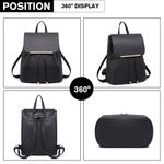 Rucsac dama Lyla GT1777, model negru fotografia produsului View 6 S