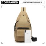 Rucsac unisex Murphy GT1769, material textil, Bej fotografia produsului View 3 S
