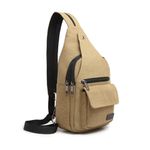 Rucsac unisex Murphy GT1769, material textil, Bej fotografia produsului View 2 S