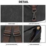 Rucsac dama Michela GT1763, material textil, Negru fotografia produsului View 7 S