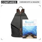 Rucsac dama Michela GT1763, material textil, Negru fotografia produsului View 5 S