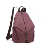 Rucsac dama Michela GT1764, material textil, Bordo fotografia produsului View 2 S
